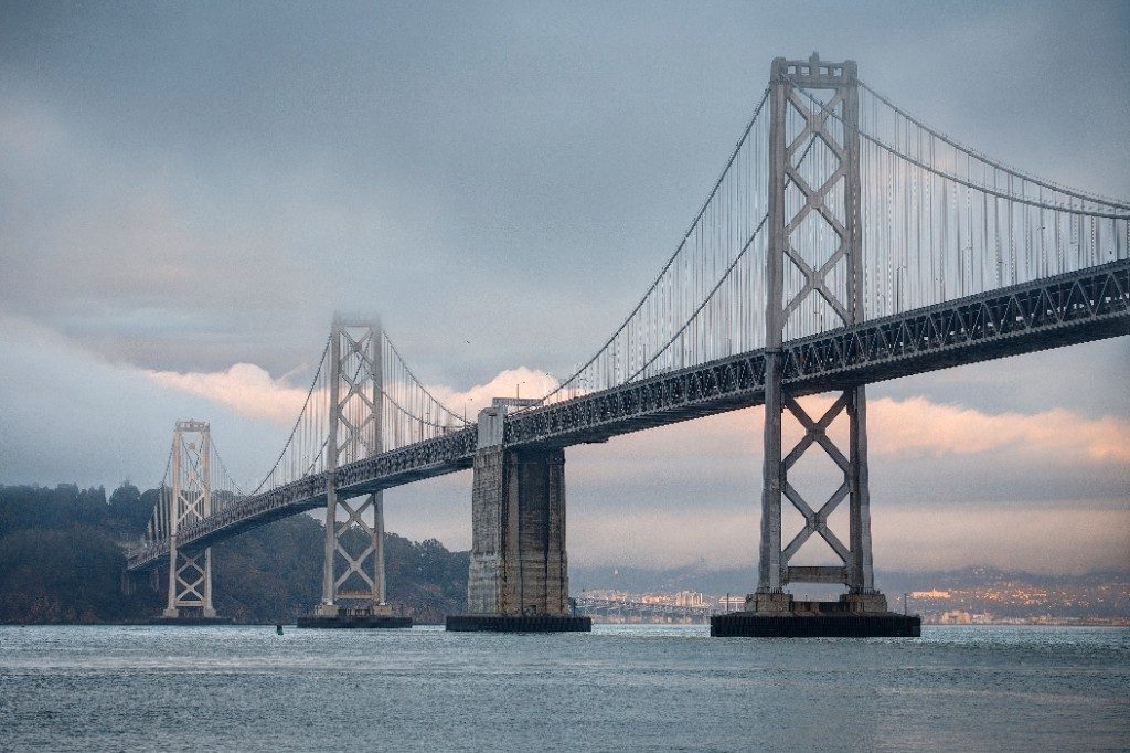 San Francisco–Oakland Bay Bridge near AlterCleaners in SOMA
